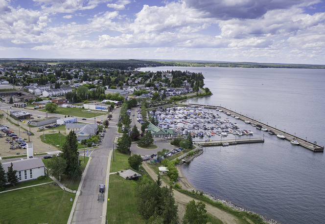 Cold Lake city view